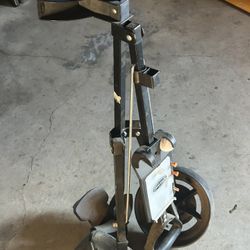 Tartan Golf Push Cart