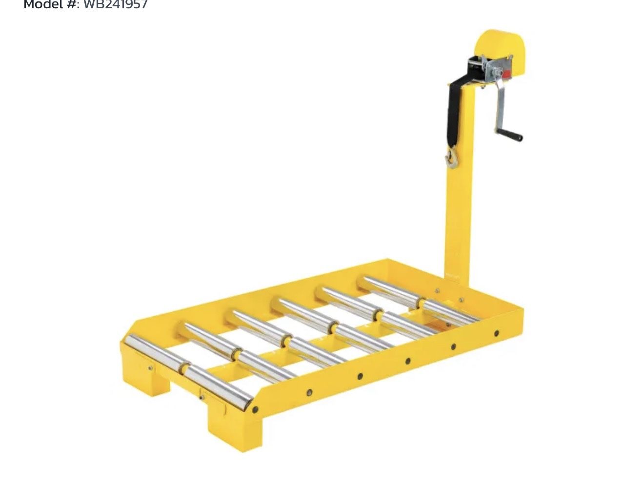 Global Industrial™ Forklift Battery Transfer Platform, 4000 Lb. Capacity