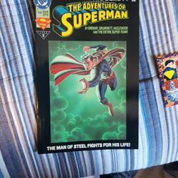 Libro De Superman Con Tarjeta