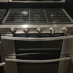 Whirlpool Gas Stove Double Oven 🔥