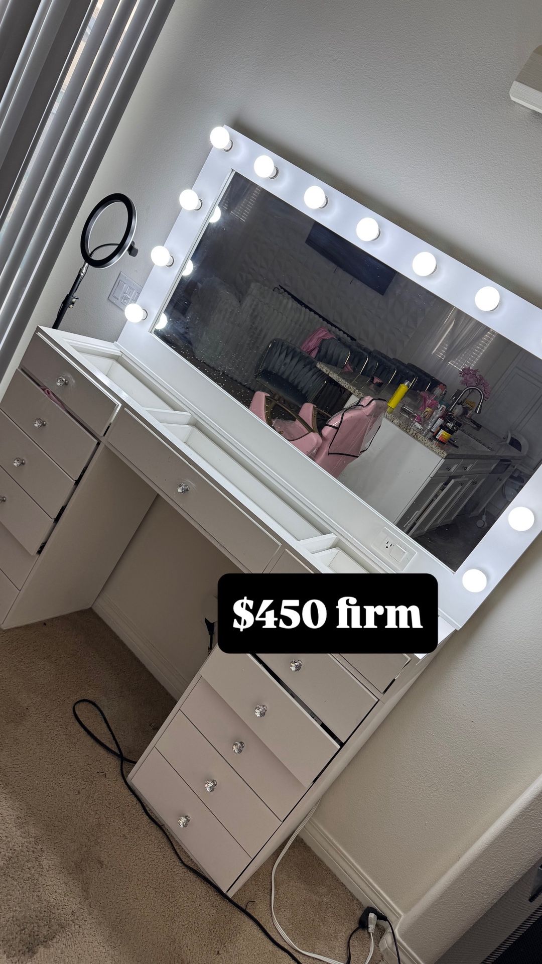 Huge Whit Vanity