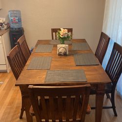 Beautiful Solid Wood Dinning Table Great For DIY Project