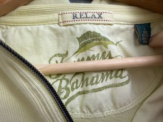 Tommy Bahama XL yellow quarter zip