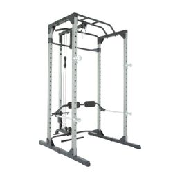 FITNESS REALITY 810XLT Super Max Power Rack Cage with Lat Pull