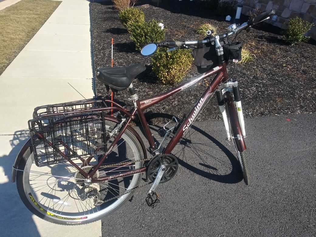 Men's Schwinn Solitaire 21speed Aluminum Frame Hybrid Bike