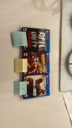 PS4 games (READ DESCRIPTION)