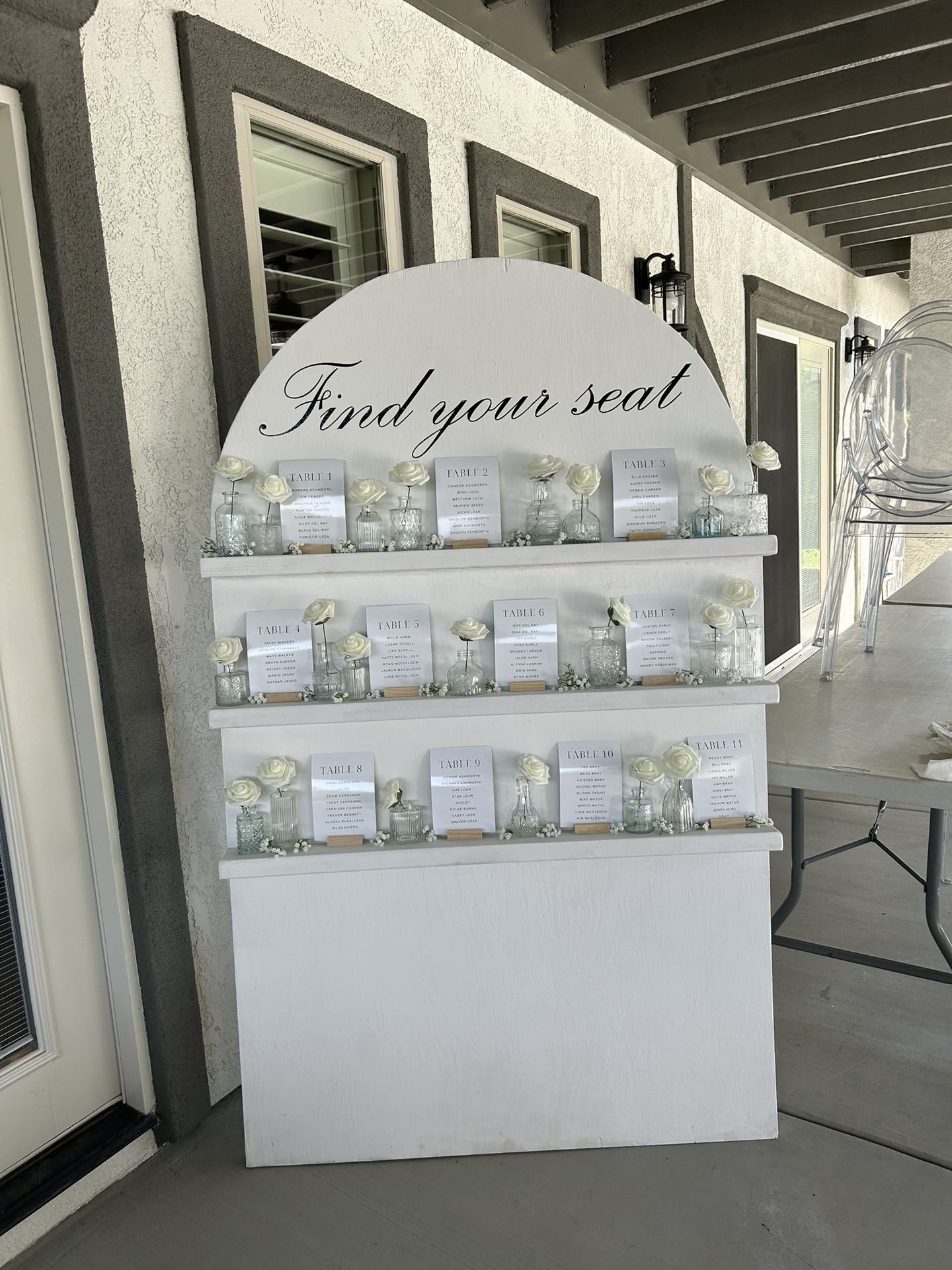 Wedding Seating Chart