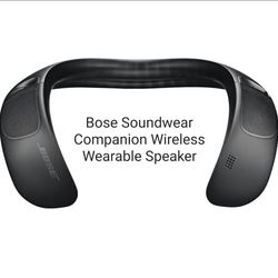 Bose Soundwear Companion Wireless Wearable Speaker
