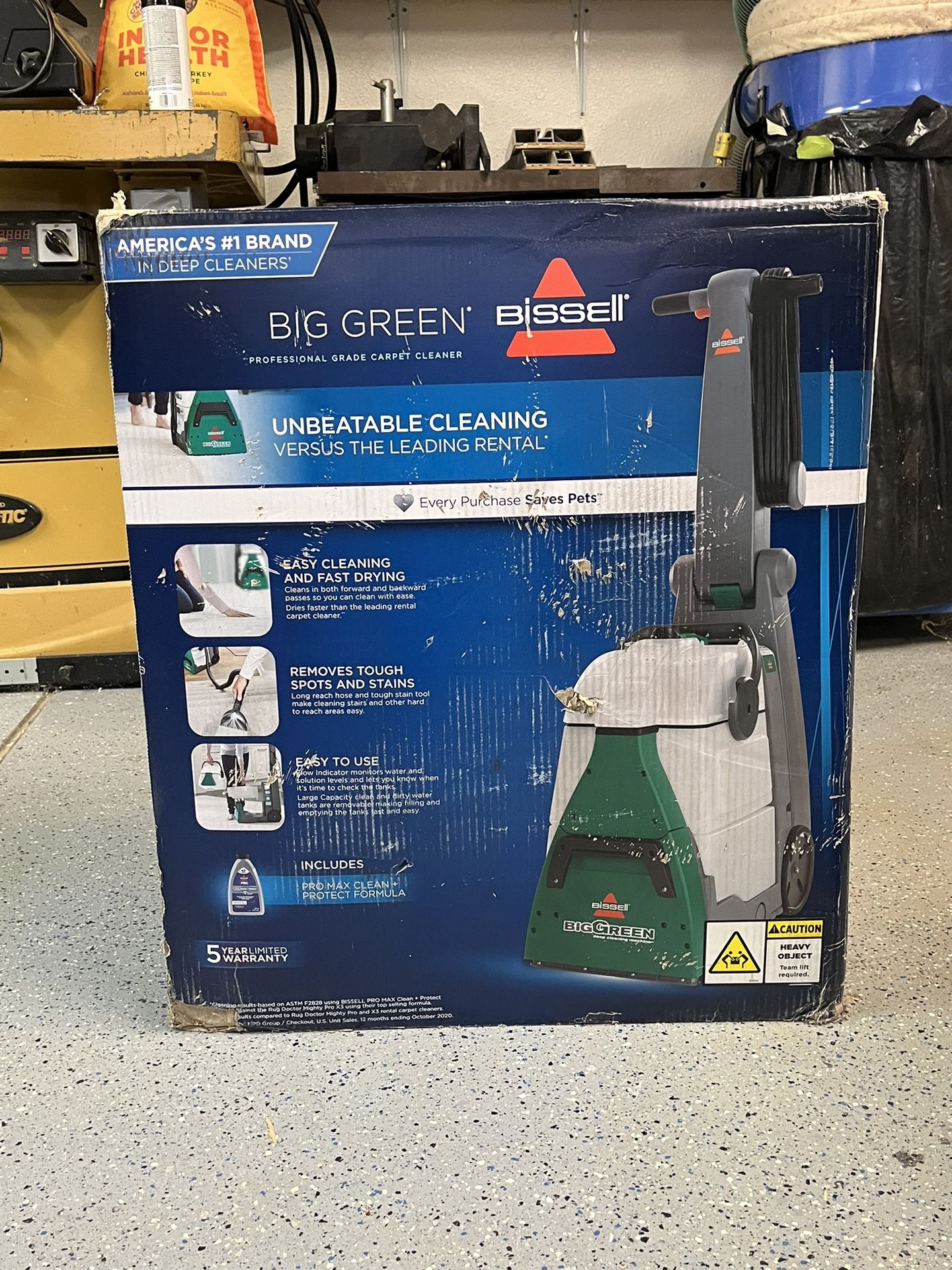 Bissell Big Green Professional Carpet Cleaner