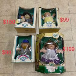 Original Cabbage Patch Dolls in Boxes