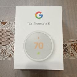 New Nest Thermostat E