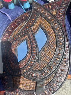 Brown 3 Mirrors