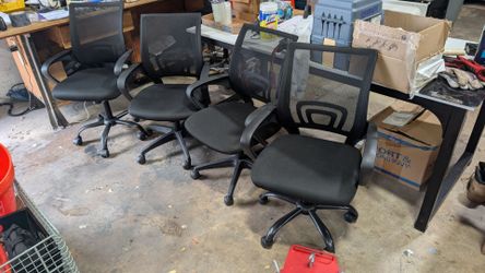 Office chairs. Like new $35 each