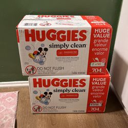 Simply Clean Huggies Wipes 