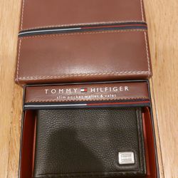 Tommy Hilfiger Leather Bi-Fold Wallet