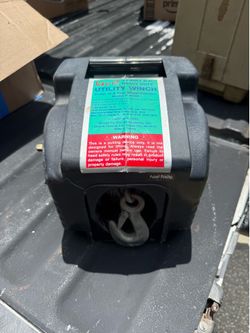 12V Electric Boat Trailer Winch