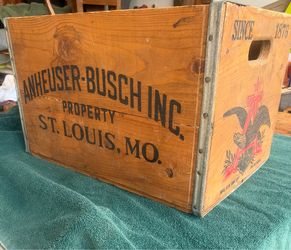 Antique Beer Box