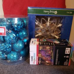 3 New Christmas Lights And Decorations 