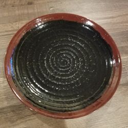 Black And Brown Plate