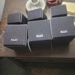 KLH TW-09b Satalite Speaker System 