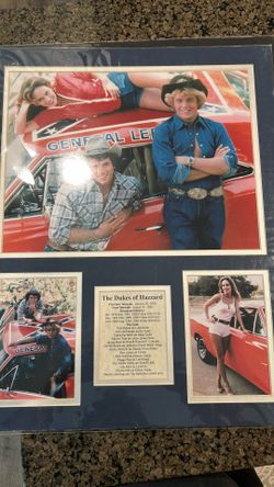 The Dukes of Hazzard premium tile cast