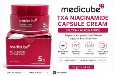 medicube TXA Niacinamide Capsule Cream 55g - Brightening & Skin Texture Care