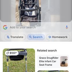 Graco Snug Rider Infant Stroller 