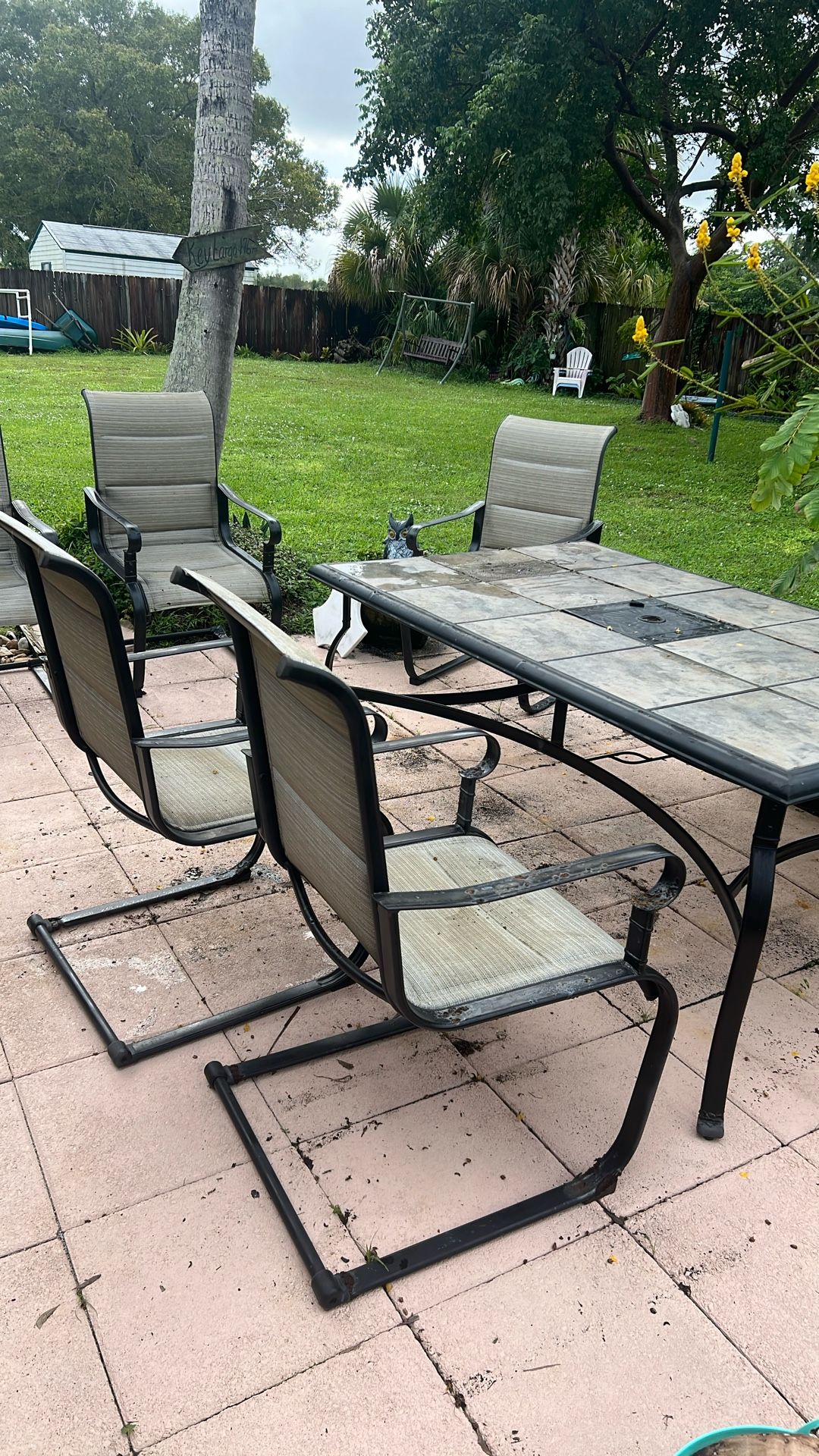 Free table and 6 chairs