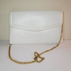 Ladies White Evening Purse 