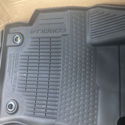 Tapetes de hule maziso para un Toyota Corolla Del 2019 en adelante