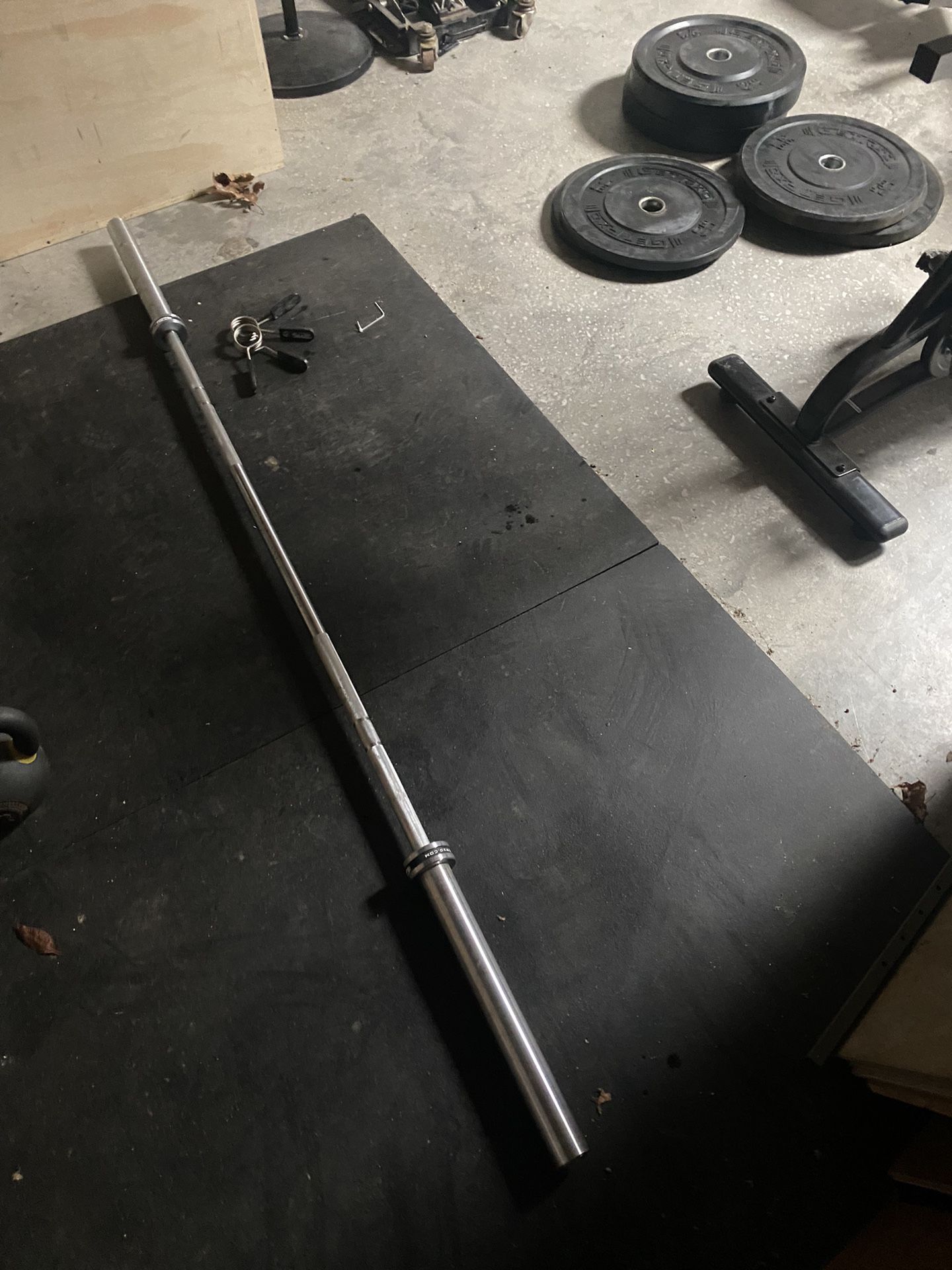 Get RX’d Barbell + Plates