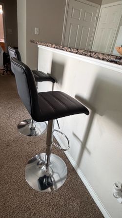 Modern Adjustable Bar Stools – Set of 2
