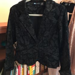 Relativity black jacket petite medium