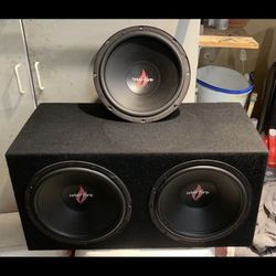 Inter fire Speakers 12’s/box, Koiiler, Lanzar And XFile Amps