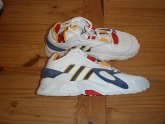 Brand New Adidas Streetball Shoes - White & Navy - Men's Size 9