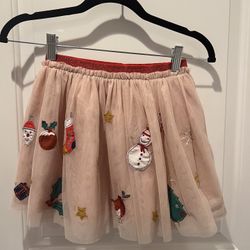 Girl Holiday Skirt