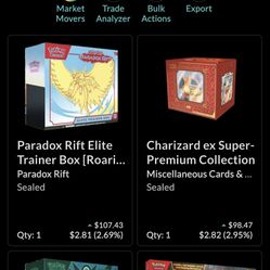 Pokemon Sealed Charizard Ex Twilight Etb Paradox Rift