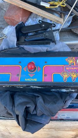 Ms Pac-Man Arcade control panel deck