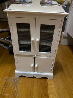 Small curio cabinet
