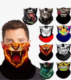 Neck Gaiter Face Cover Gator Mask Bandana Scarf Neck