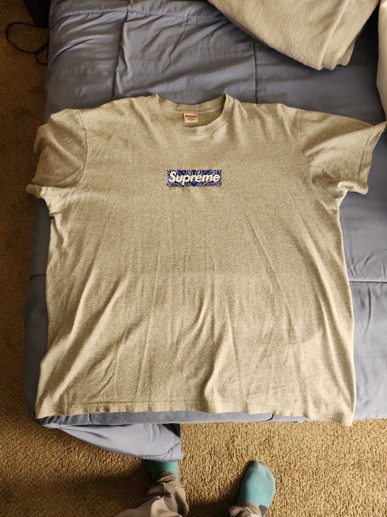 Supreme Bandana T-Shirt Large