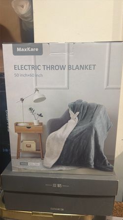 Mackare electric throw blanket 50 inch x 60 inch