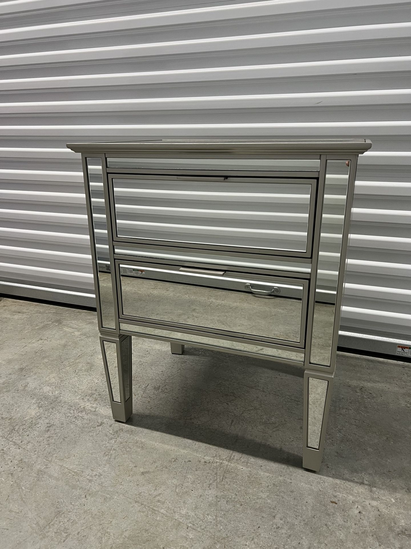 Pottery Barn Mirror Nightstand