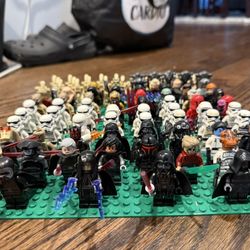 Star Wars Mini Figures Lot Villains