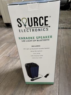 Karaoke Machine Speaker With Microphone