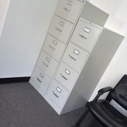 Filing Cabinets. $25 For Both 
