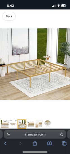 Like New King Bed Frame