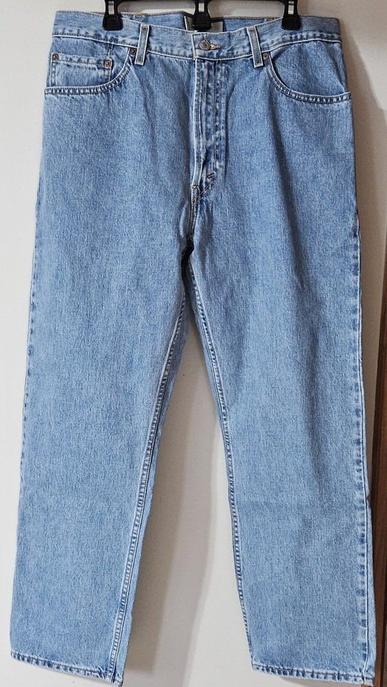 38 / 30 Mens Levi's Classic Blue Denim Regular Fit 505 Jeans NWT