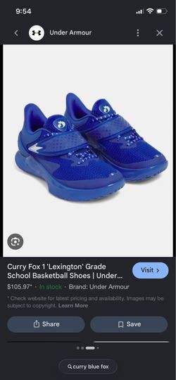 Curry fox 1s