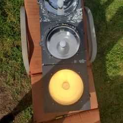 Vintage 50's Traffic Signal Street Lamp